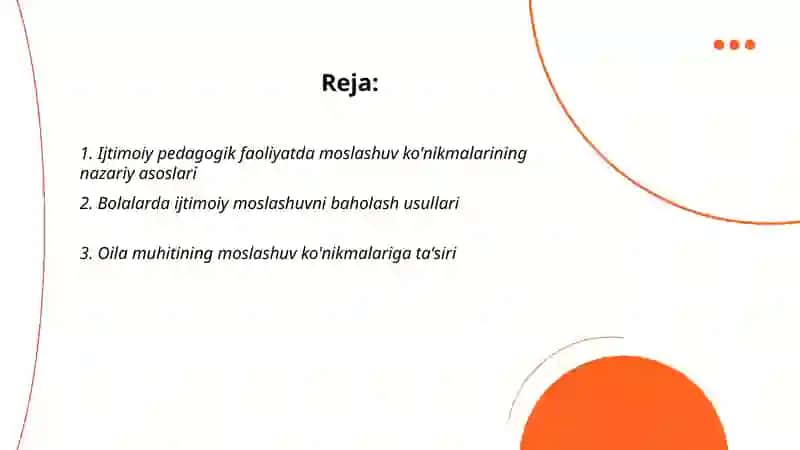 Ijtimoiy pedagogik faoliyatda bolalarning moslashuv kónikmalari 2