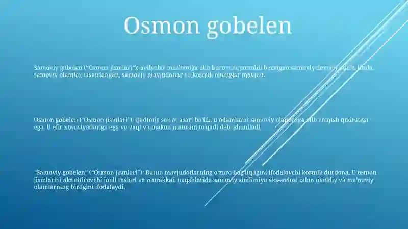 Osmon Jismlari 2