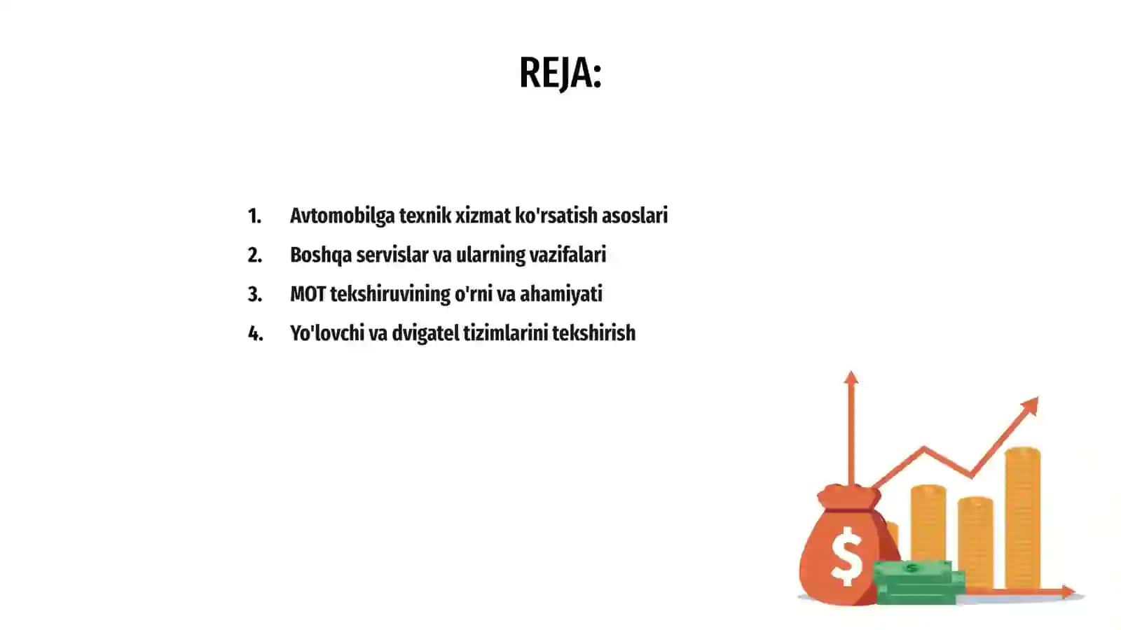 Avtomobilga texnik xizmat korsatish va tamirlash 2