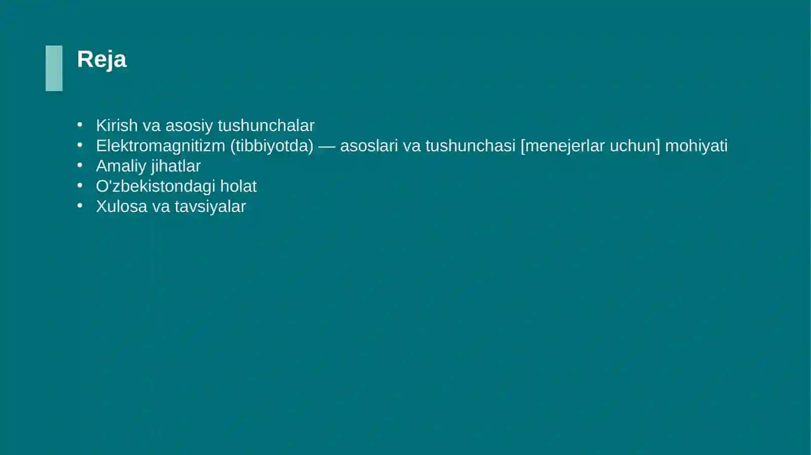 Elektromagnitizm (tibbiyotda) — asoslari va tushunchasi [menejerlar uchun] 2