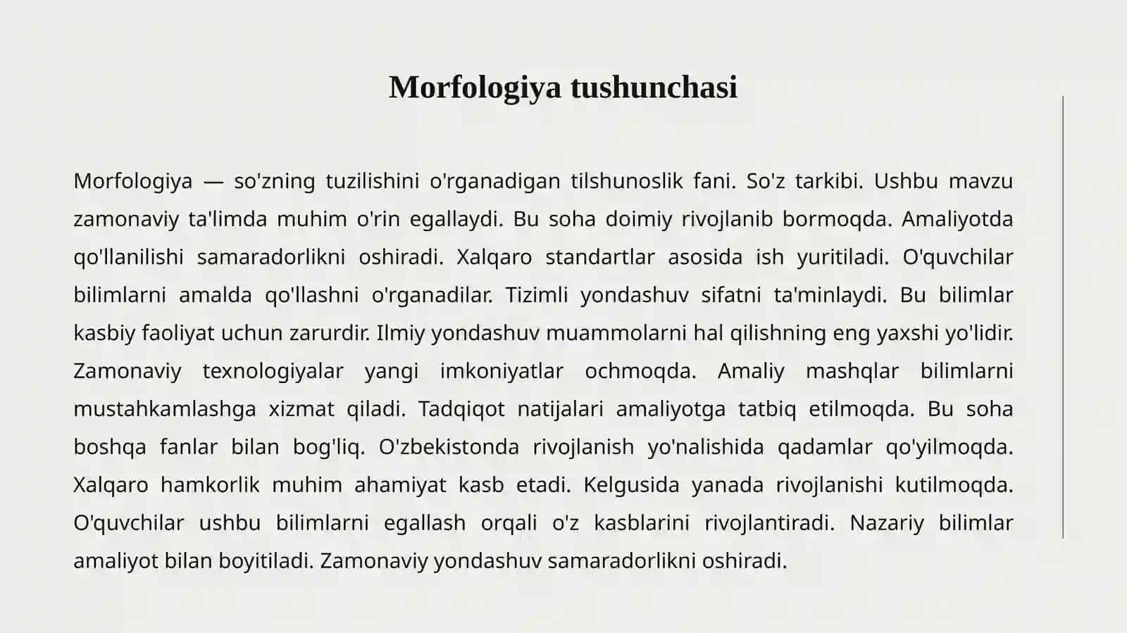 MORFOLOGIYA 2