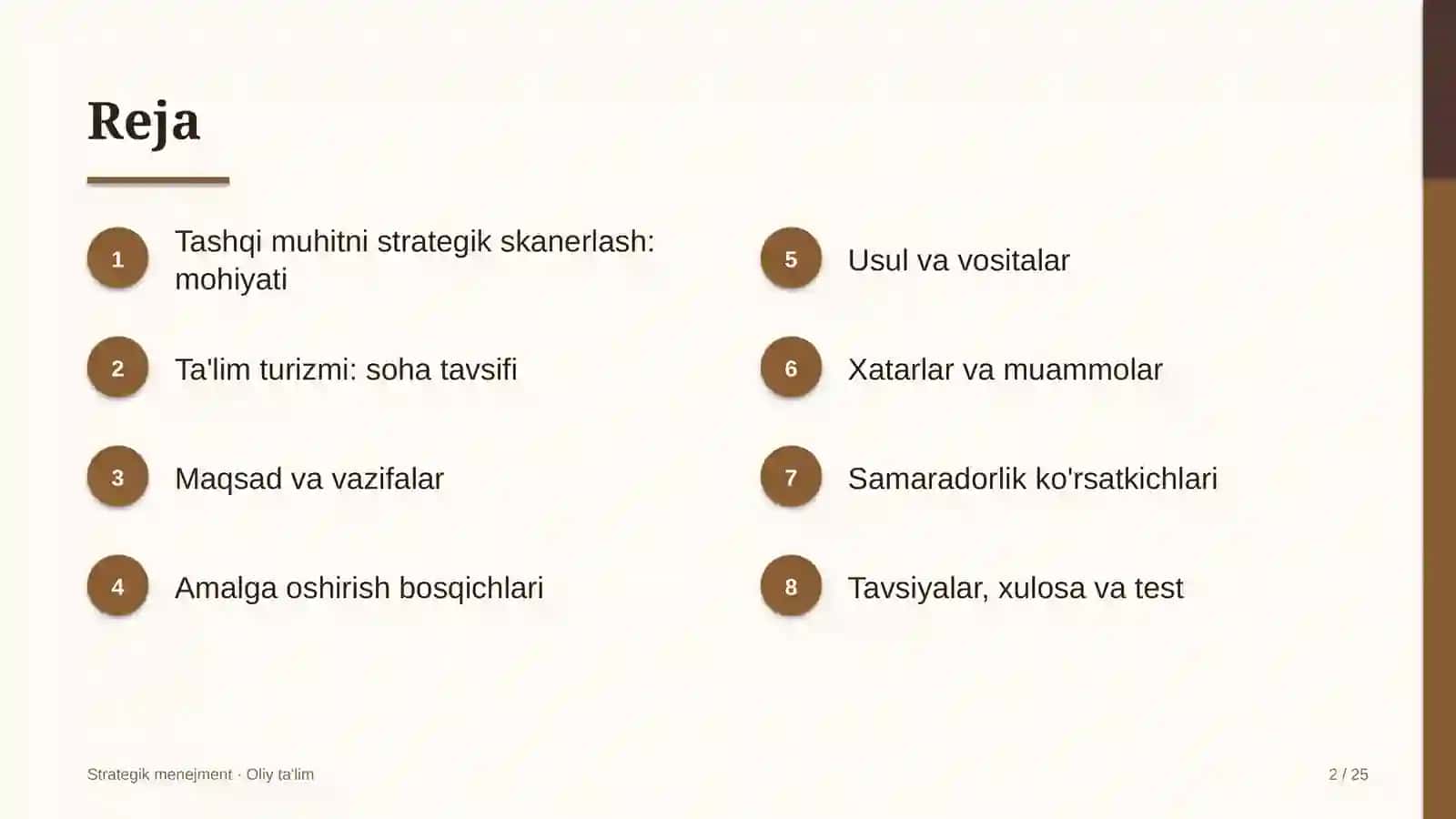 ta'lim turizmida tashqi muhitni strategik skanerlash 5635 2