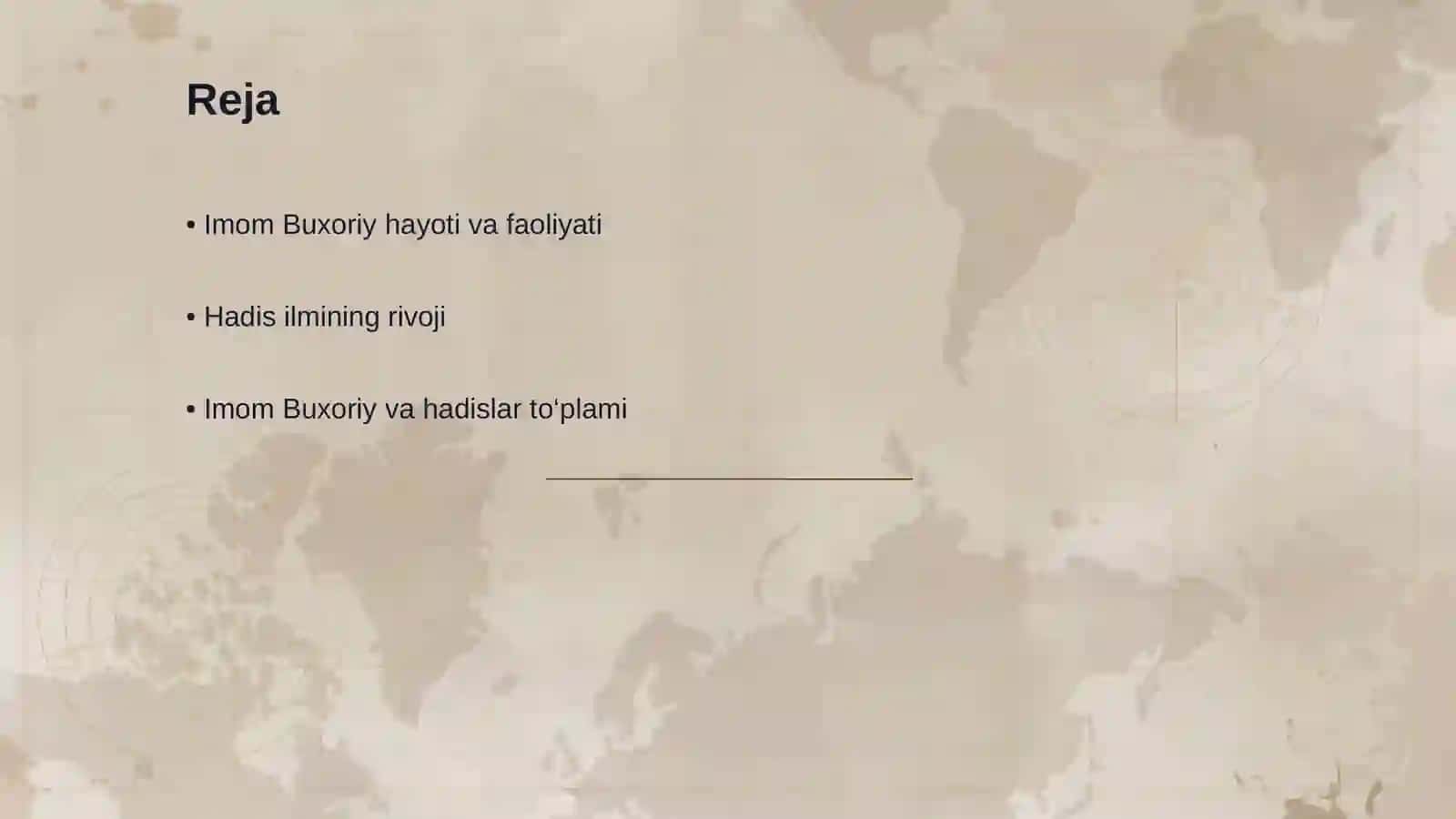 Imom Buxoriy va uning islom tamadduniga qo‘shgan hissasi 2