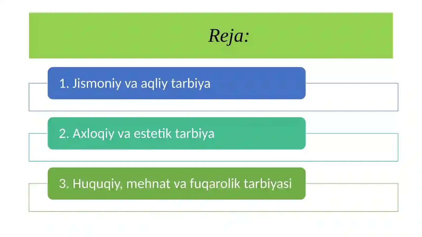 Tarbiyaturlari va ularning mohiyati 2
