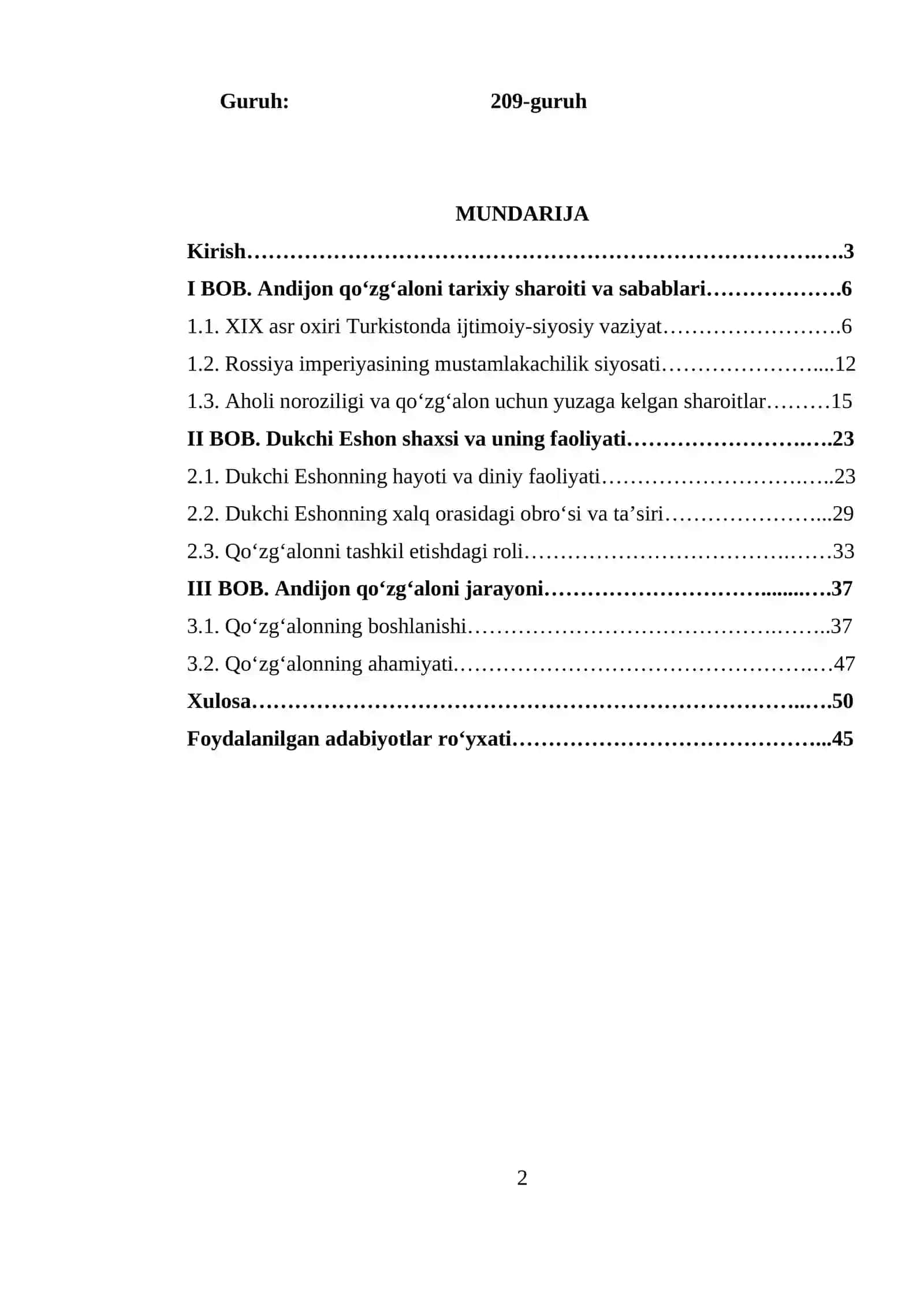 Andijon qoʻzgʻaloni va Dukchi Eshon 2