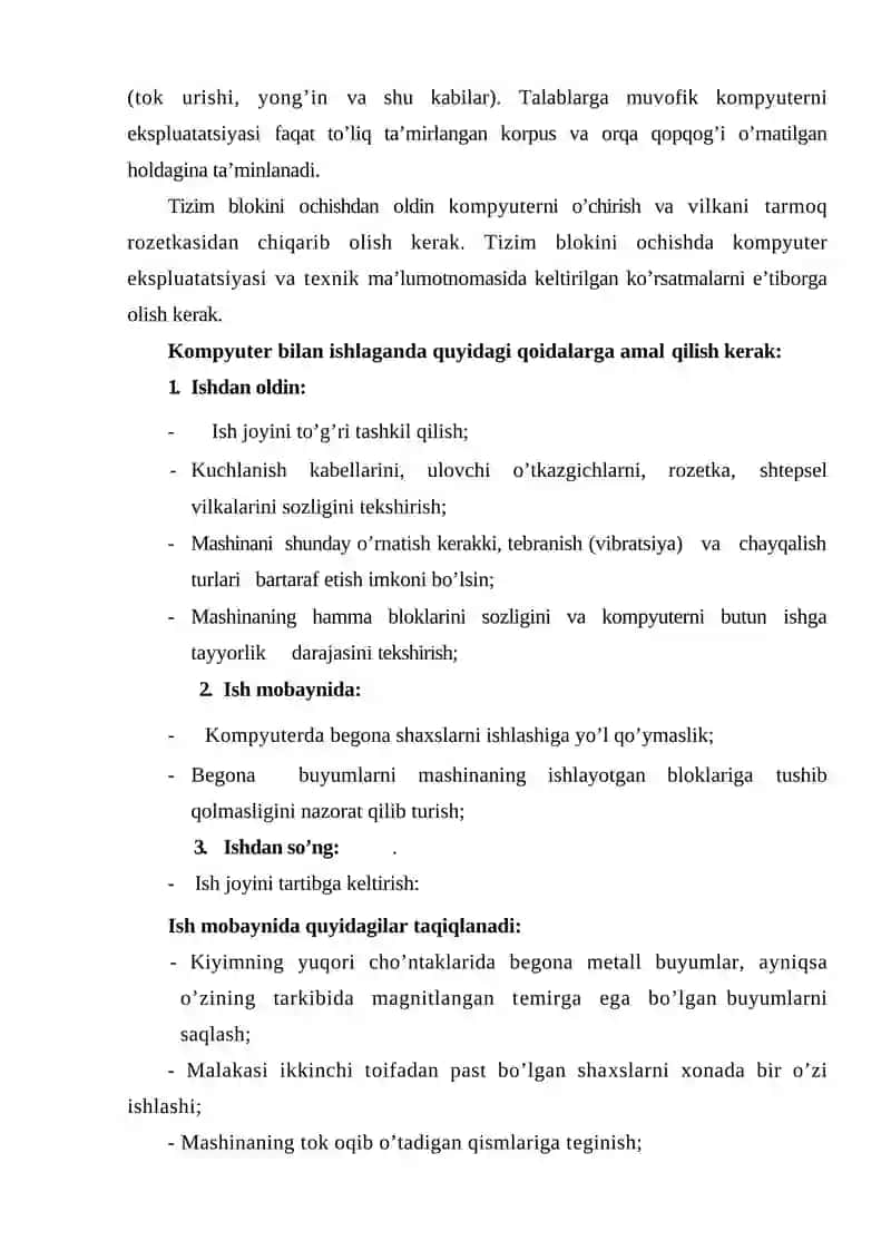 MTMda boshlang’ich kompyuter savodxonligi fani haqida 1-tushuncha 2