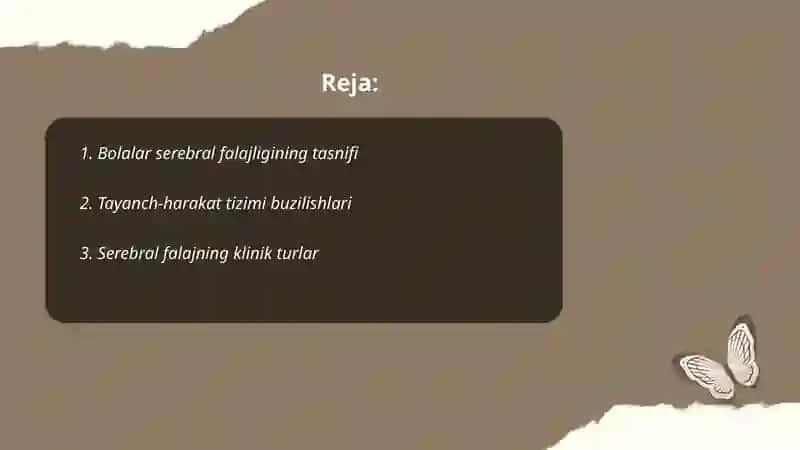 Bolalar Serebral Falajligida Tayanch Harakat Sistemasi 2