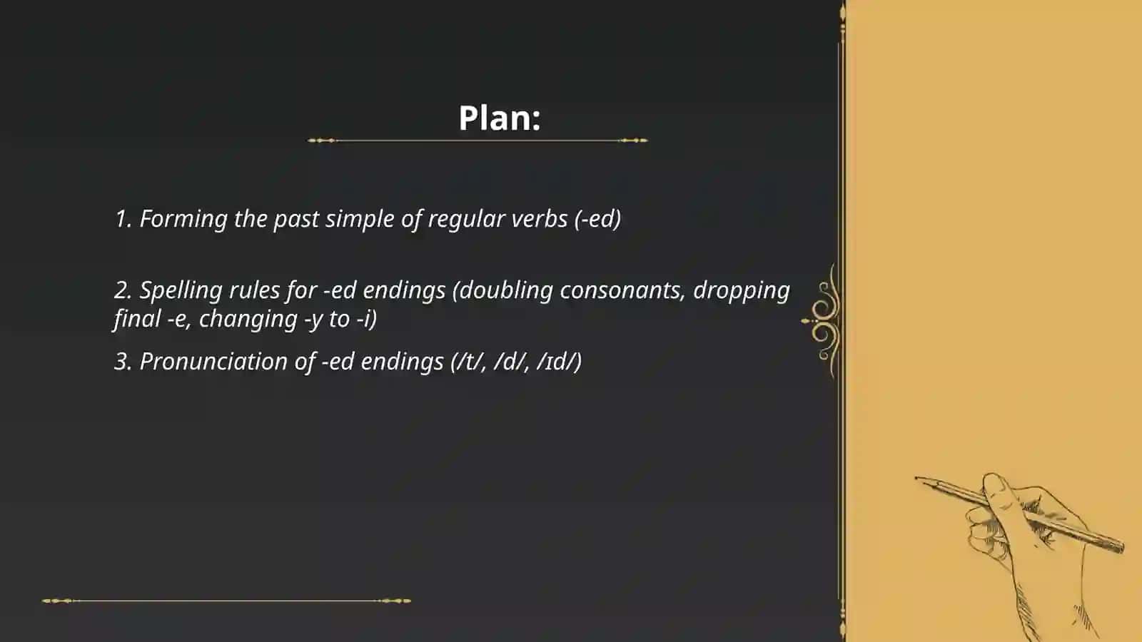 Past simple 2