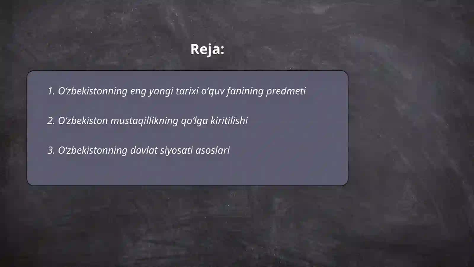 O'zbekistonning eng yangi tarixi ōquv fanning predmeti maqsadi vazifalari nazariy metadalogik tamoyillari 2