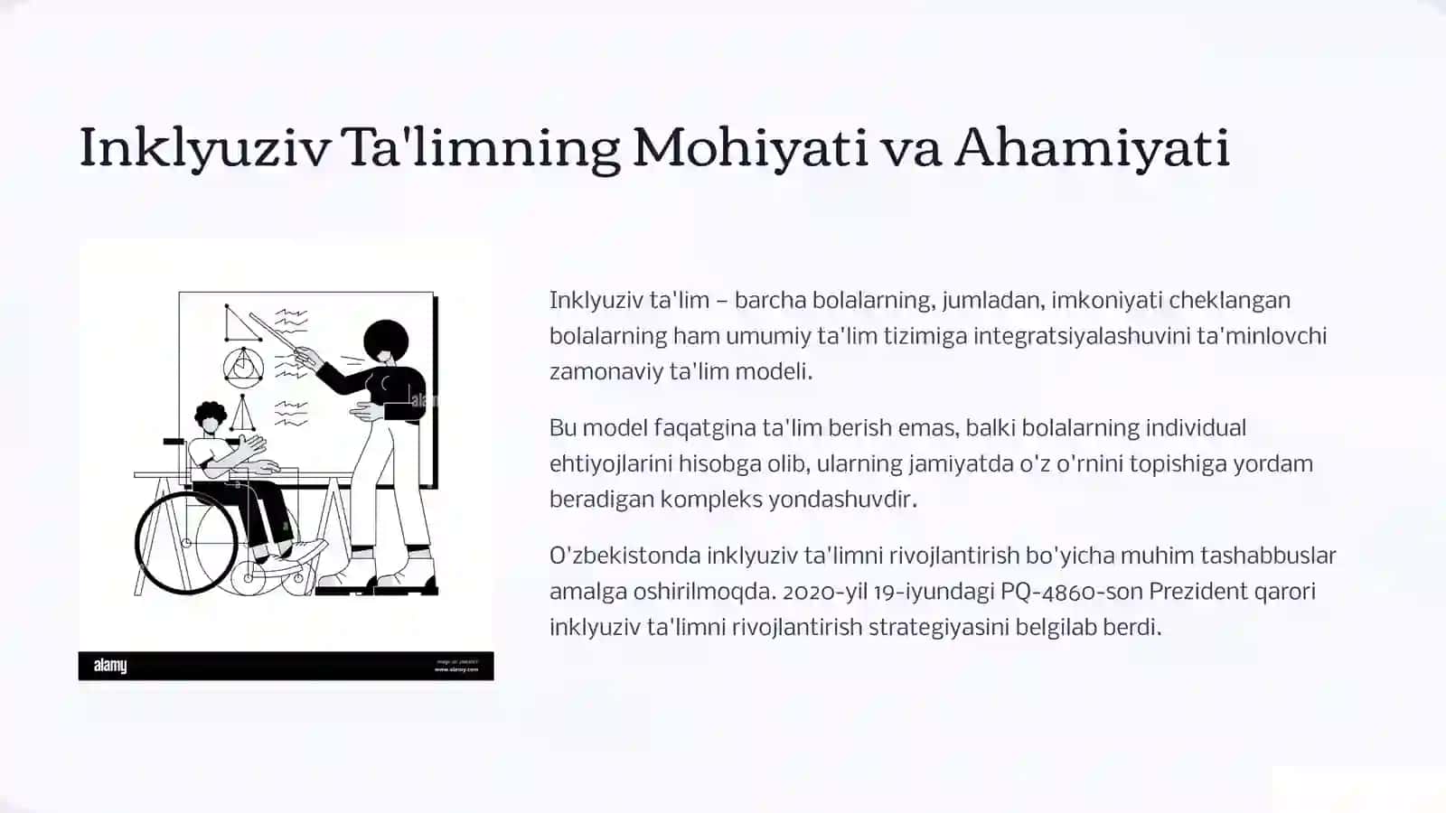 Imkoniyati Cheklangan Bolalarni Umumta'lim Maktablarida O'qitish: Kontseptual Talablar 2