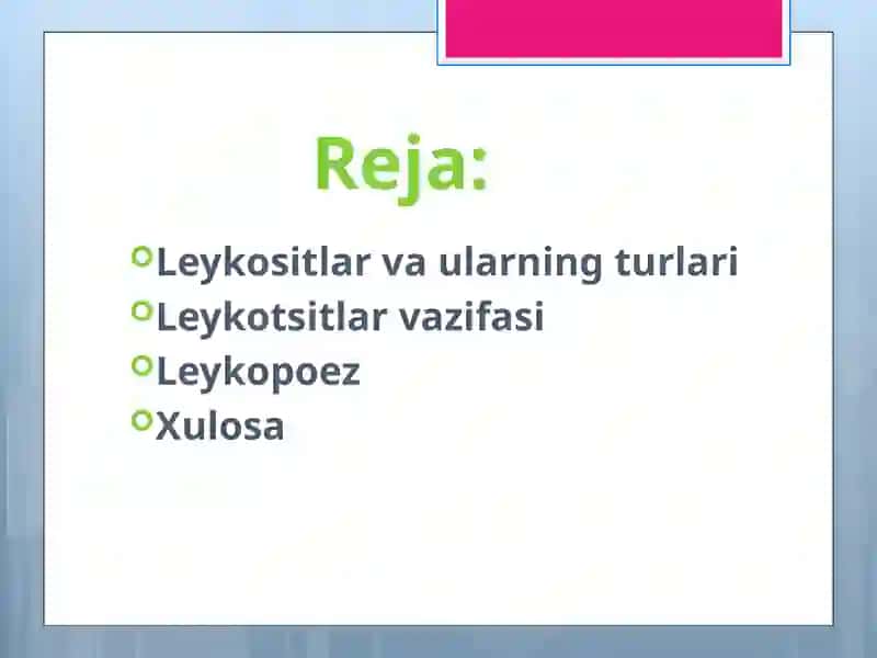 leykotsitlar 2