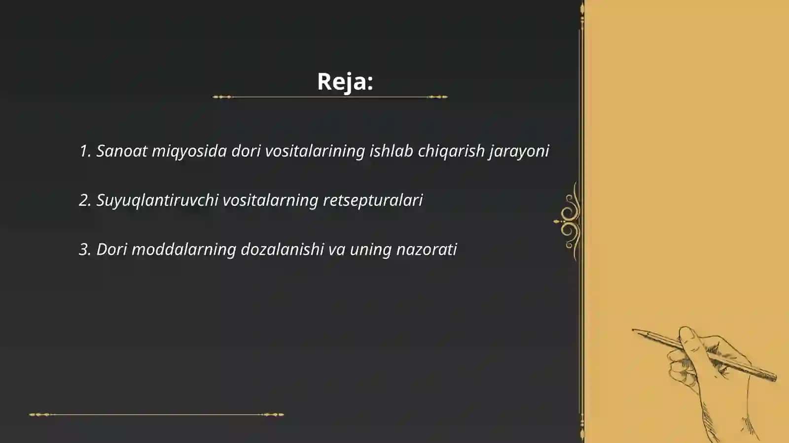 Sanoat miqyosida ishlab chiqariladigan suyuq dori vositalari 2