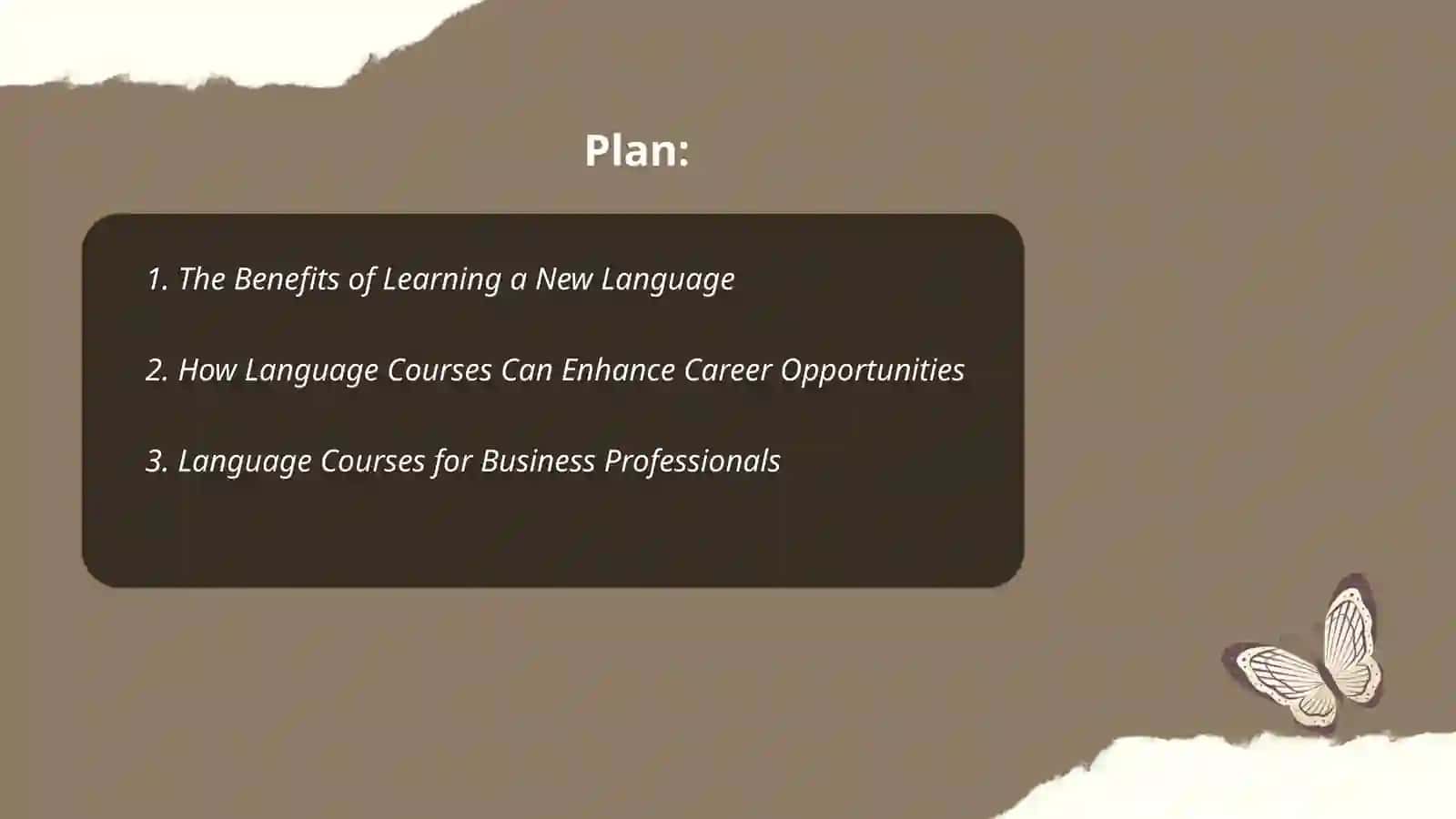 Language Courses Advertisement 2