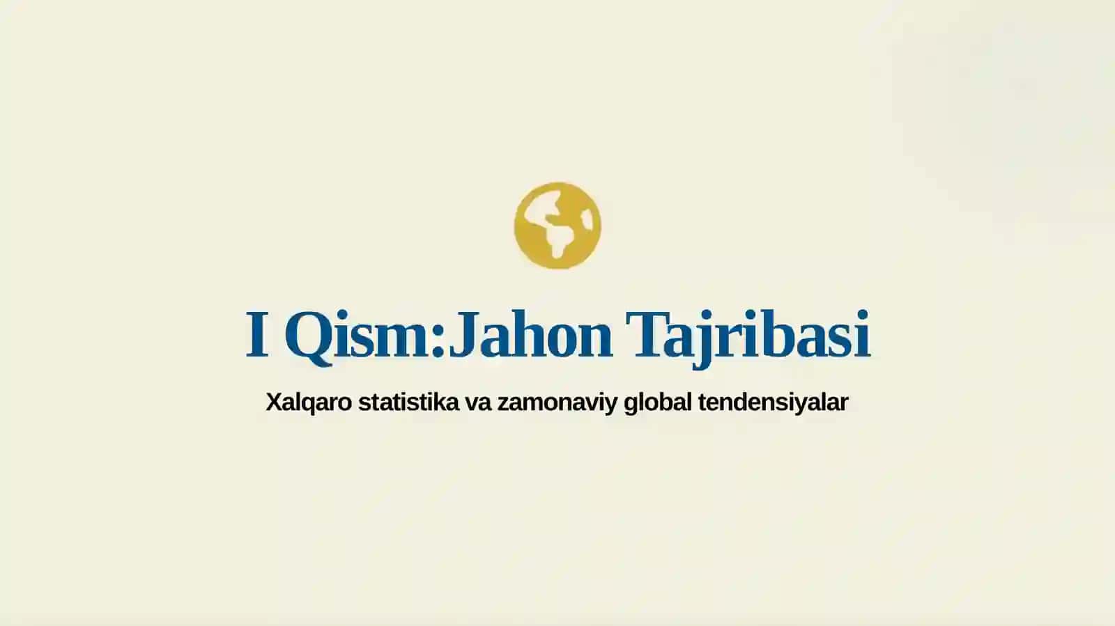 Jahon va O'zbekiston Strategik tahlil va rivojlanish istiqbollari 2026 - YIL HISOBOTI 2