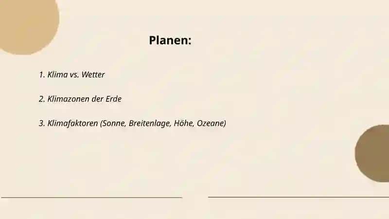 Das Klima 2