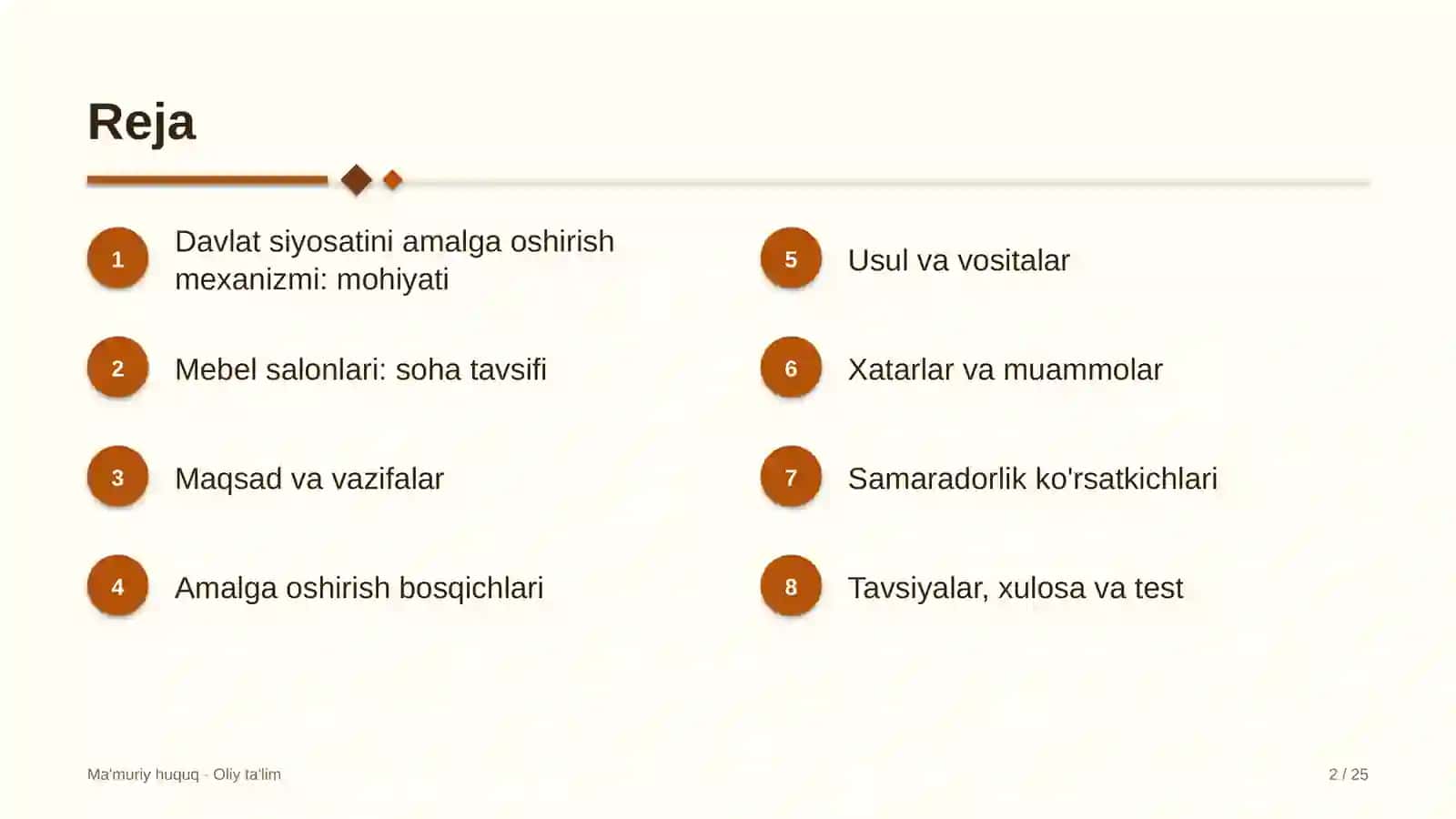 mebel salonlarida davlat siyosatini amalga oshirish mexanizmi 6119 2