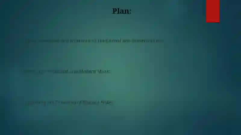 The Coexistence and Influence of Traditional and Modern Music 2