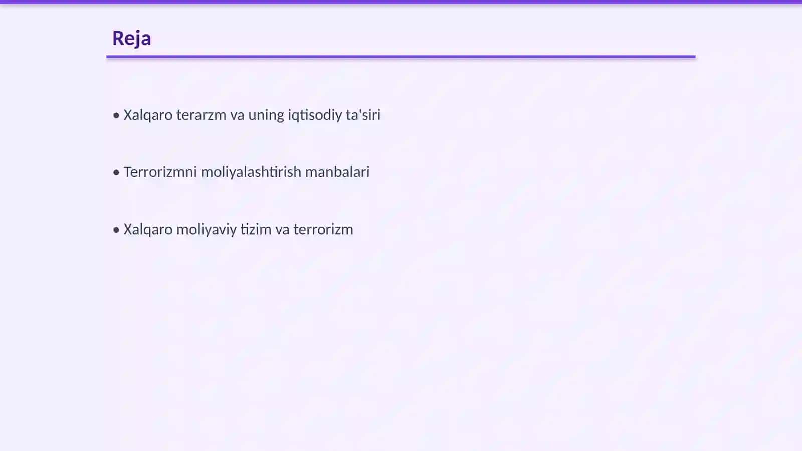 Xalqaro terarzmning moliyaviy va iqtisodiy manbalari 2