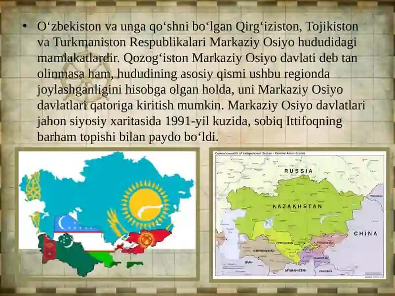 Markaziy Osiyo 2