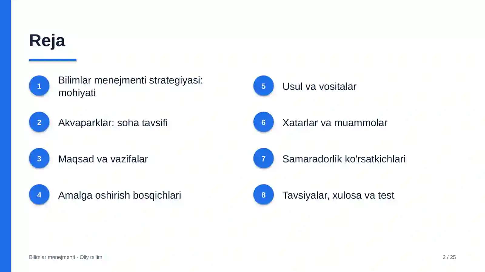 akvaparklarda bilimlar menejmenti strategiyasini ishlab chiqish 7849 2
