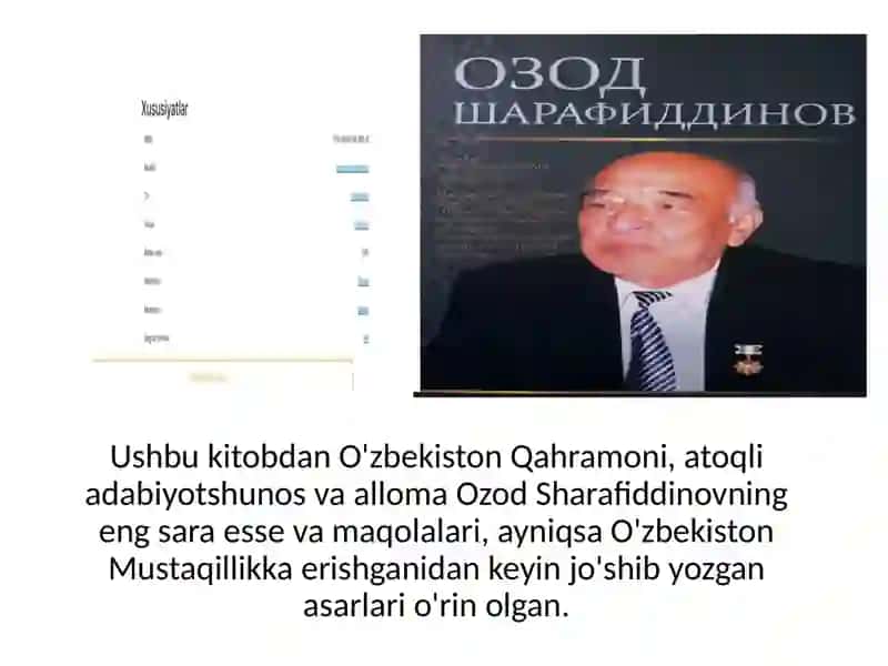 Ozod Sharafiddinov 2