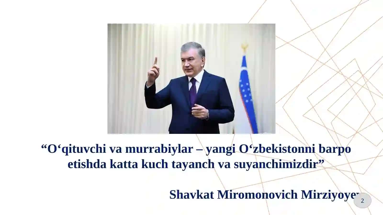 Yetakchi o‘qituvchi va mentorning ishsamadorligini oshirish mavzusidagi amaliy topshiriq 2