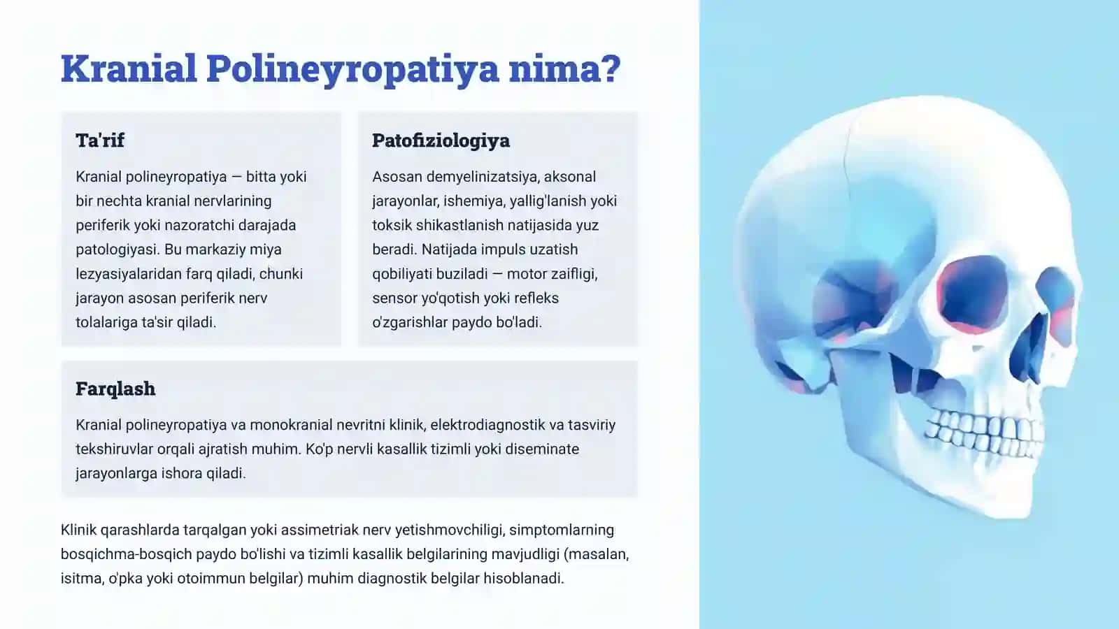 Kranial Polineyropatiya: Umumiy Tushuncha 2