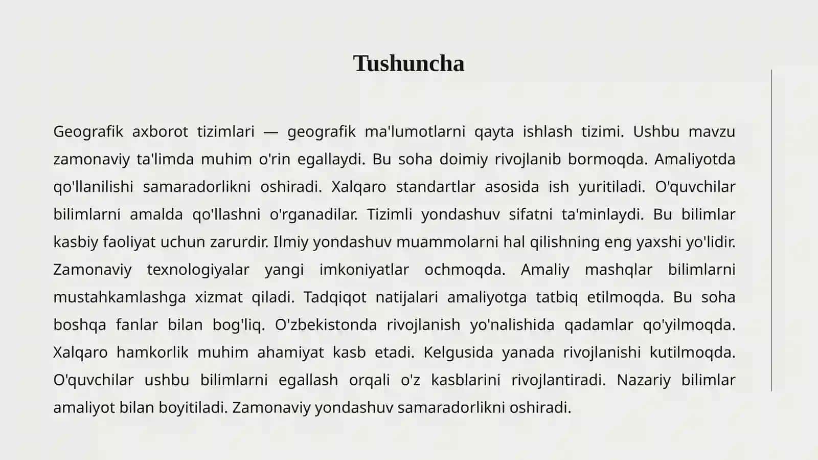 GIS IMKONIYATLARI 2