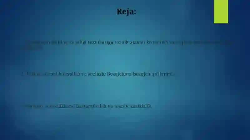 Qoʻshimcha xoʻjalik texnikalariga texnik xizmat koʻrsatish va saqlash 2