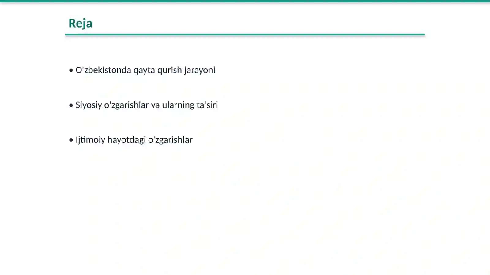 O'zbekistondagi ijtimoiy-siyosiy vaziyat 2