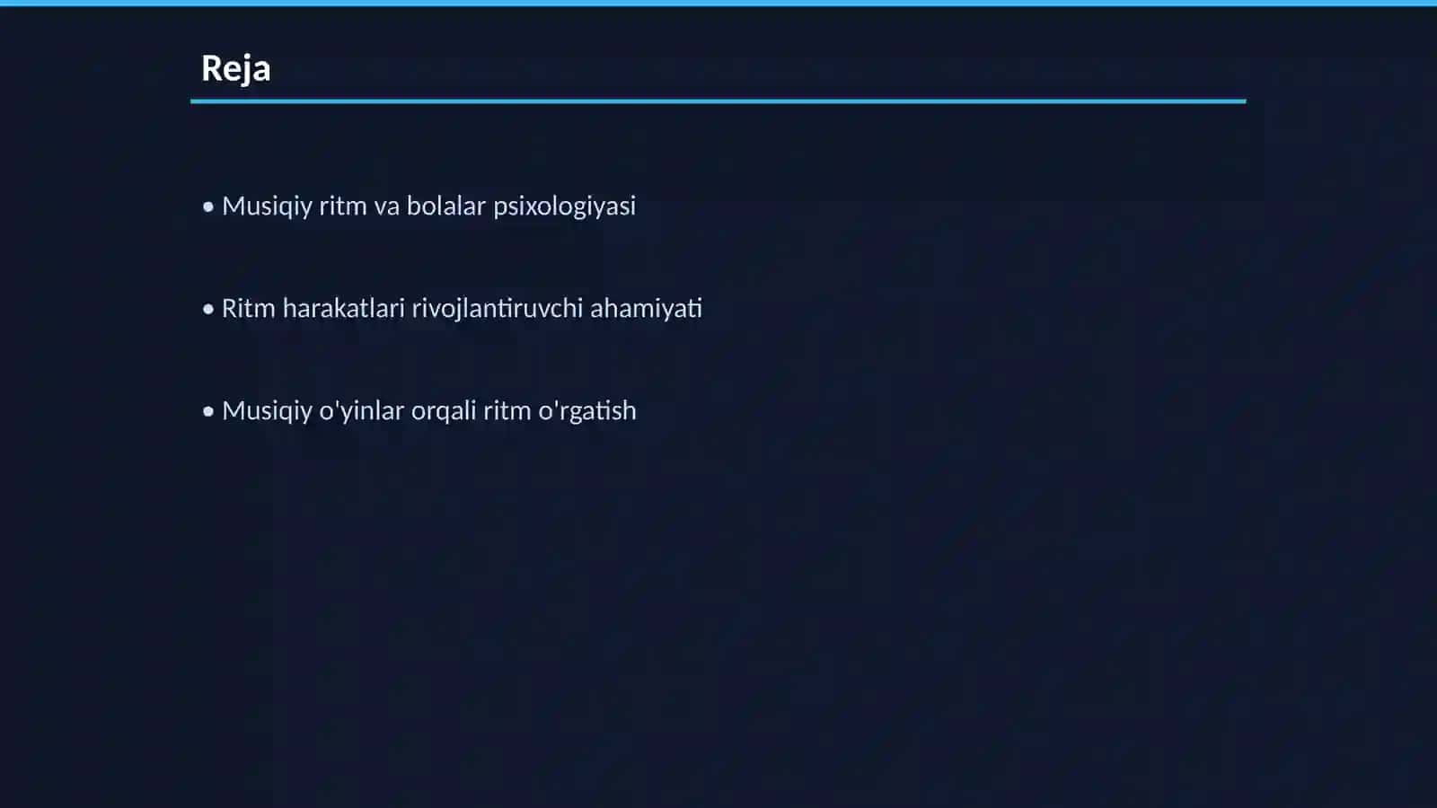 Bolalarni musiqiy ritmik harakatlarga o'rgatish 2