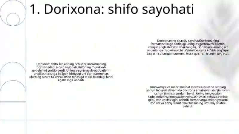 Dorixona 2