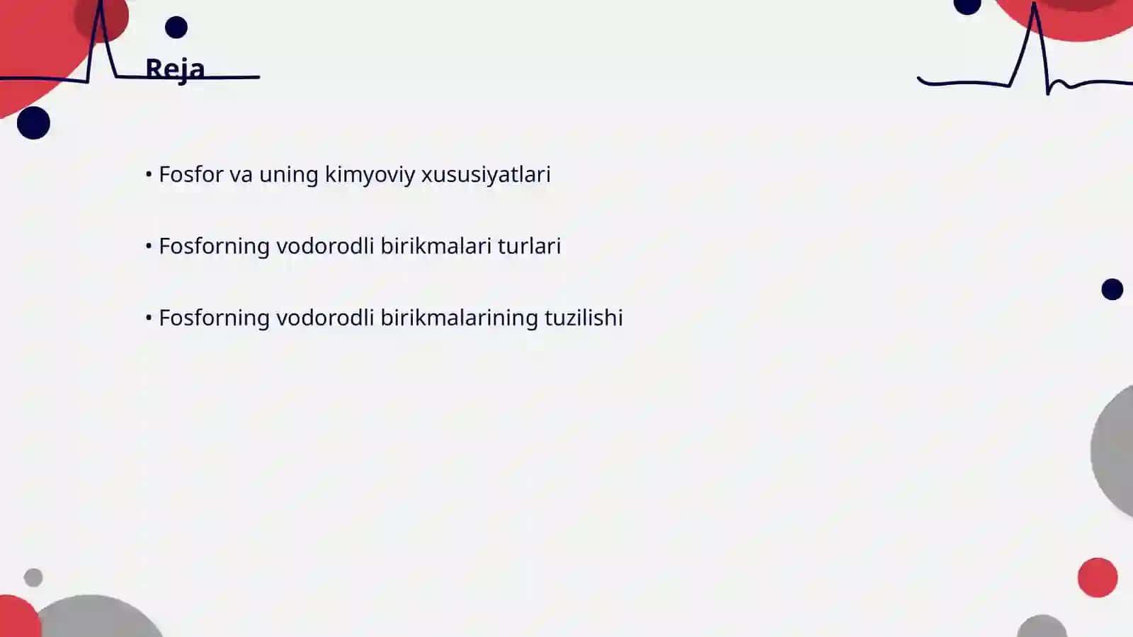 Fosforning vodorodli birikmalari va ularning xossalari 2