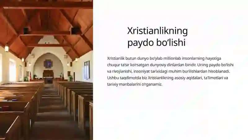 Xristianlikning paydobo‘lishi 2