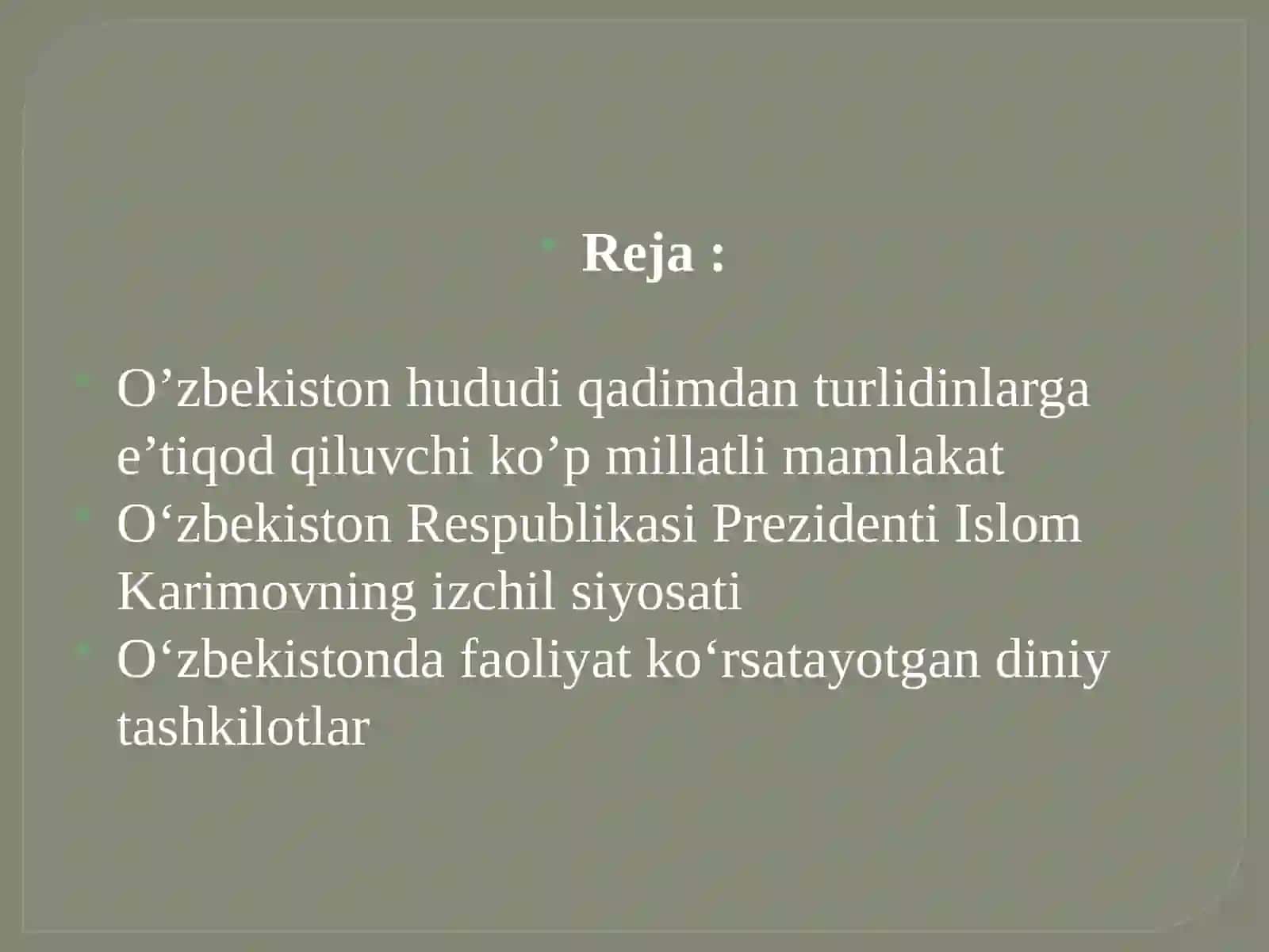 Diniybag`rikenglik 2