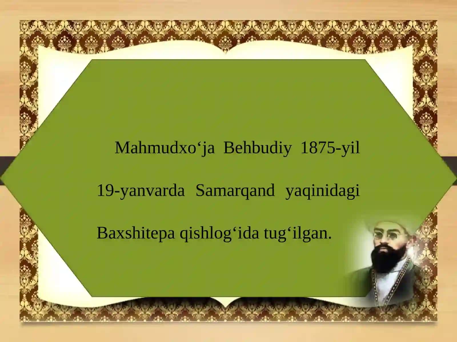 MAHMUDXO‘JA BEHBUDIY 2