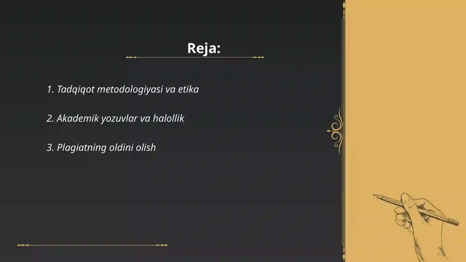 Tadqiqot etikasi va akademik halollik 2