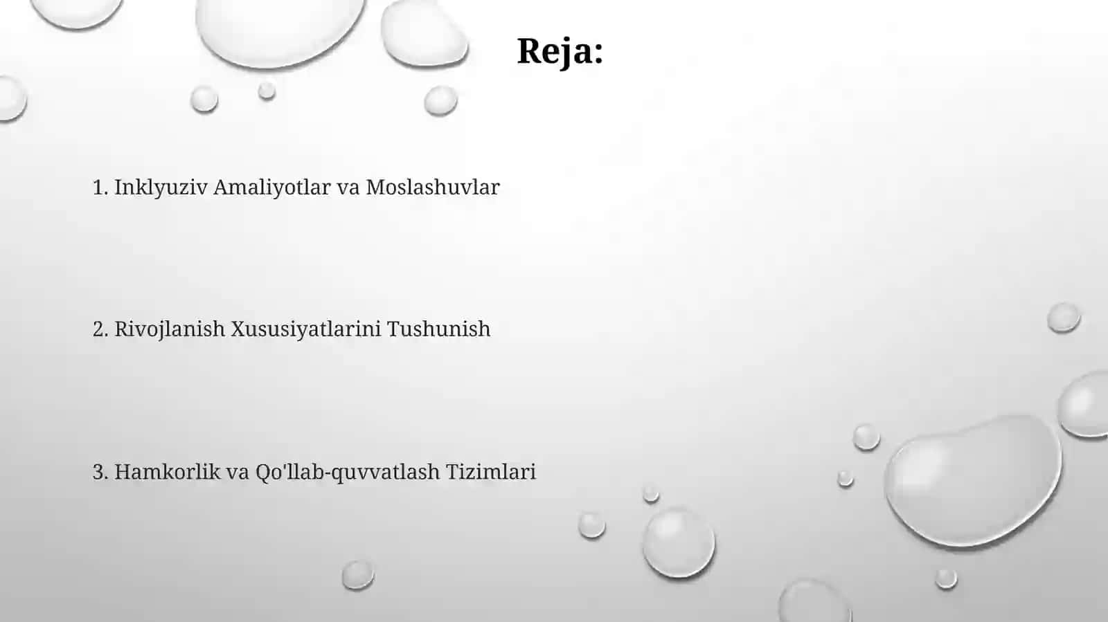 Inklyuziv taʼlimni amalga oshirish jarayonida alohida yordamiga muhtoj bolaning shaxsiy rivojlanishining xususiyatlari 2