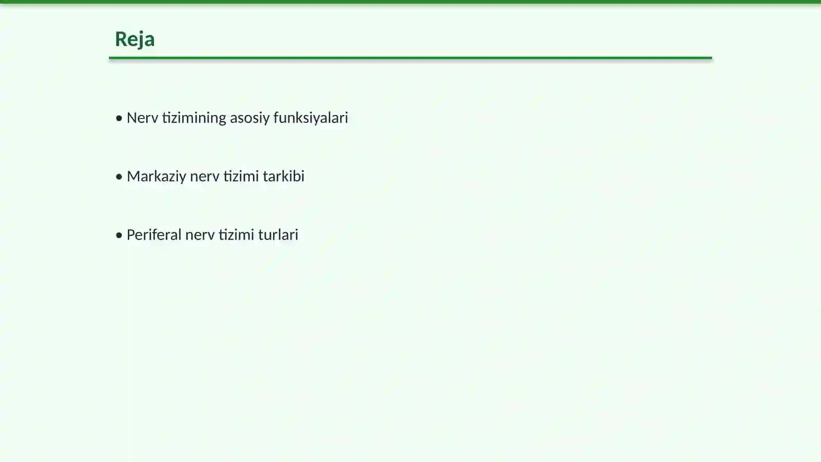 Nerv tizimining turlari 2