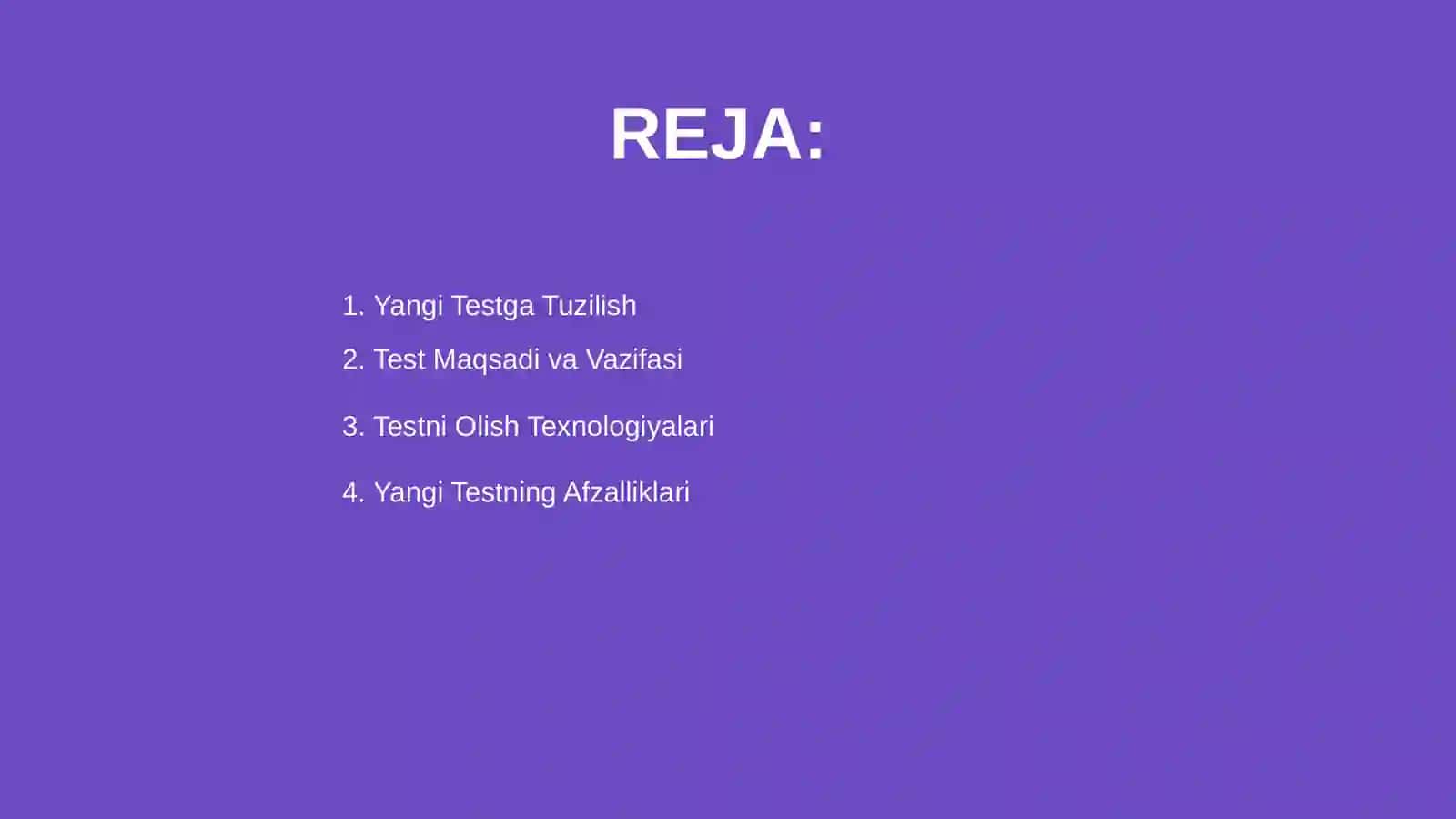 Yangi Test 2