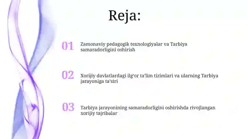 Zamonaviy pedagogik texnologiyalar va Tarbiya samaradorligini oshirish 2