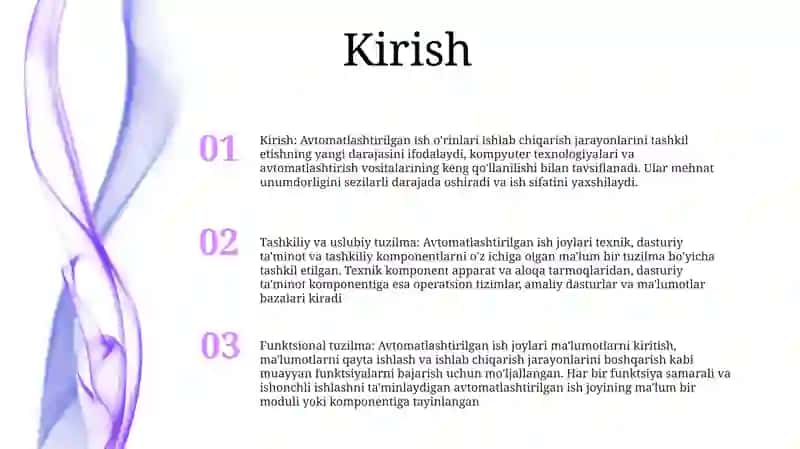 Avtomatlashtirilgan Ish Joylarining Tashkiliy-Uslubiy Va FunksionalTuzilishi 2