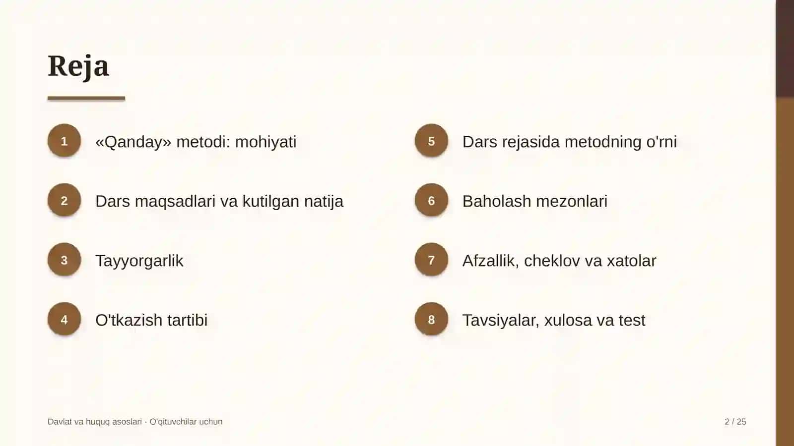davlat va huquq asoslari darslarida qanday metodidan foydalanish 8879 2