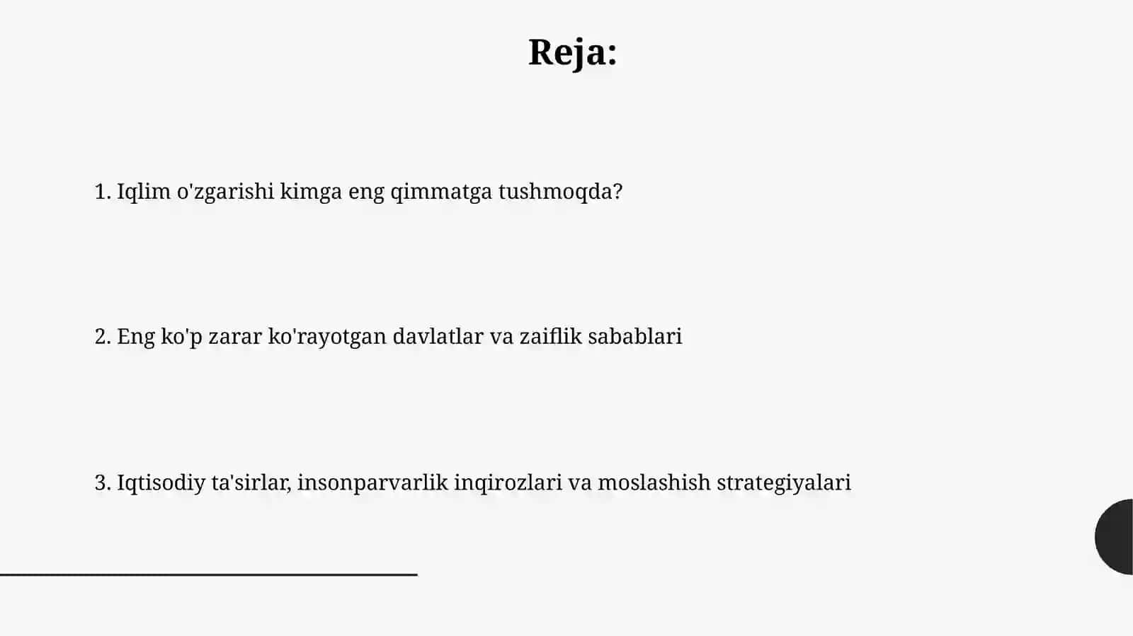 Iqtisodiy ta'sirlar, insonparvarlik inqirozlari va moslashish strategiyalari 2
