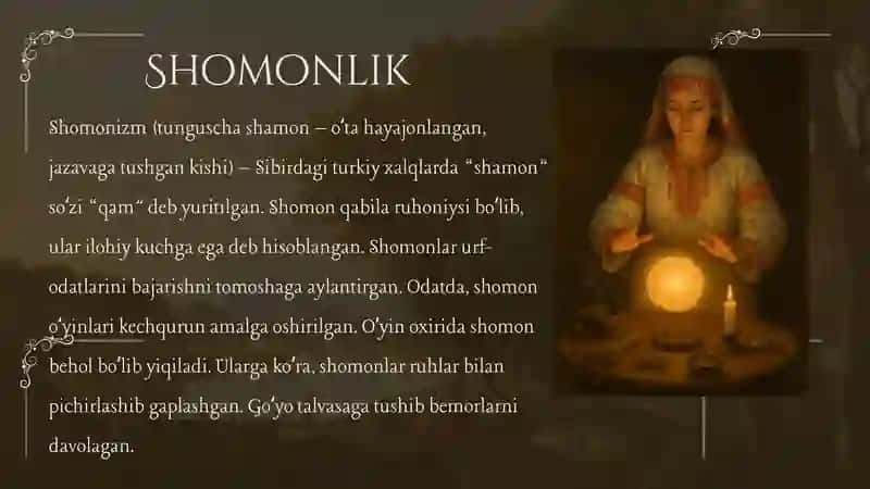 Shomonlik Marosimlari 2