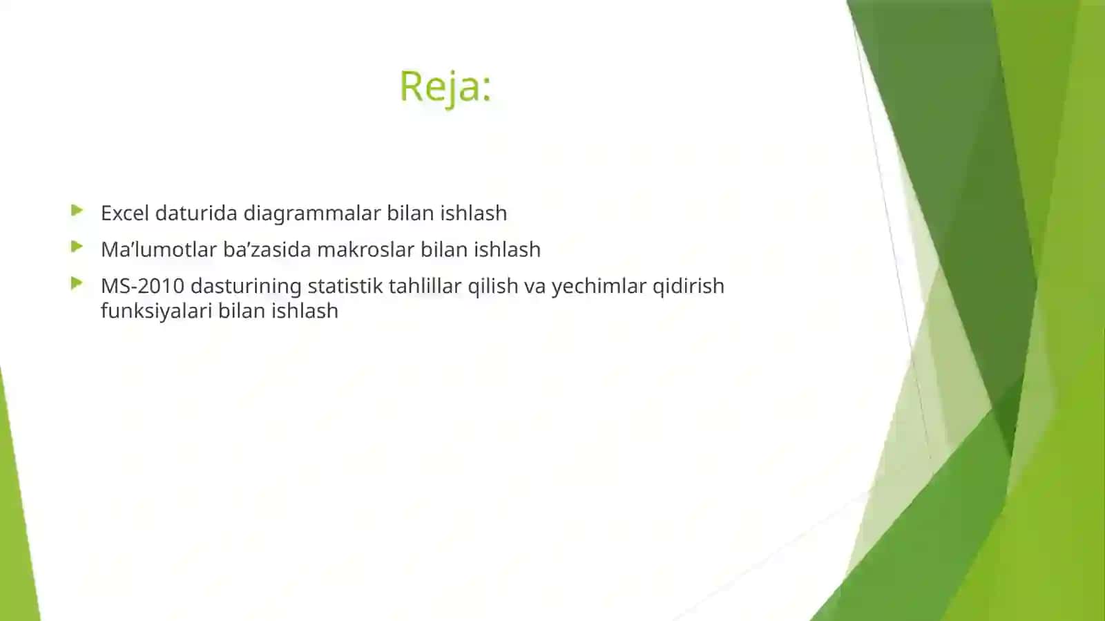 Exceldaturidadiagrammalarbilanishlash 2