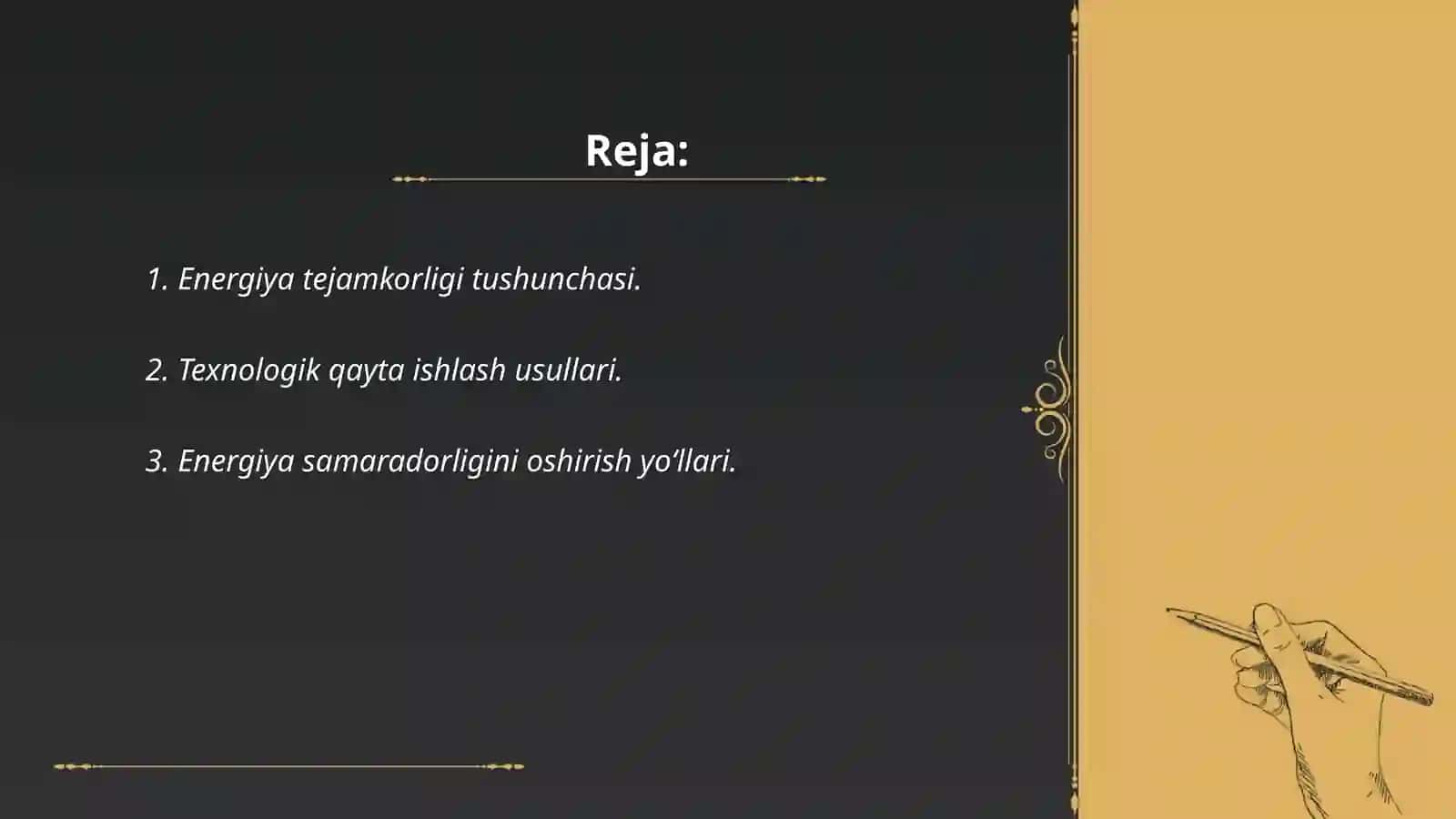 Energiya tejamkorligini oshirishda tenalogik qayta ishlashning rolini tahlil qilish 2