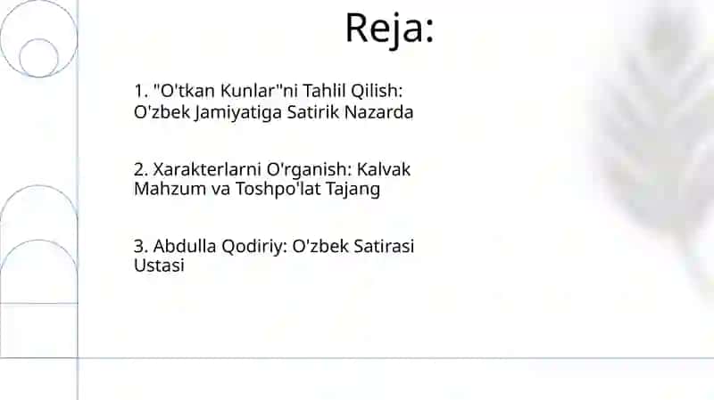 Oʻtkan kunlar 2