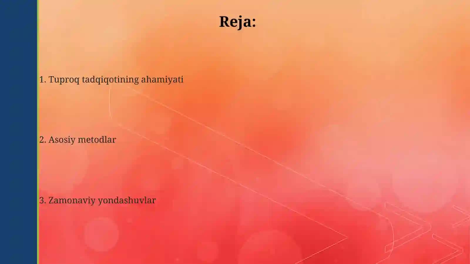 Tuproqlar geografiyasida tadqiqot metodlari 2