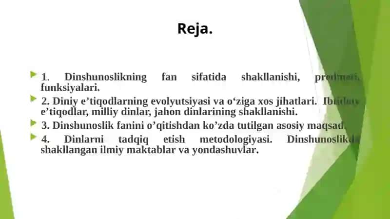 DIN IJTIMOIY MADANIY HODISA SIFATIDAGI AHAMIYATI 2